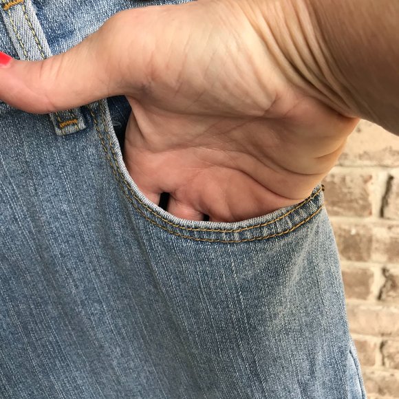 Levi's Relaxed Boot Cut 550 Jeans 14M Vintage 90's - Picture 8 of 15